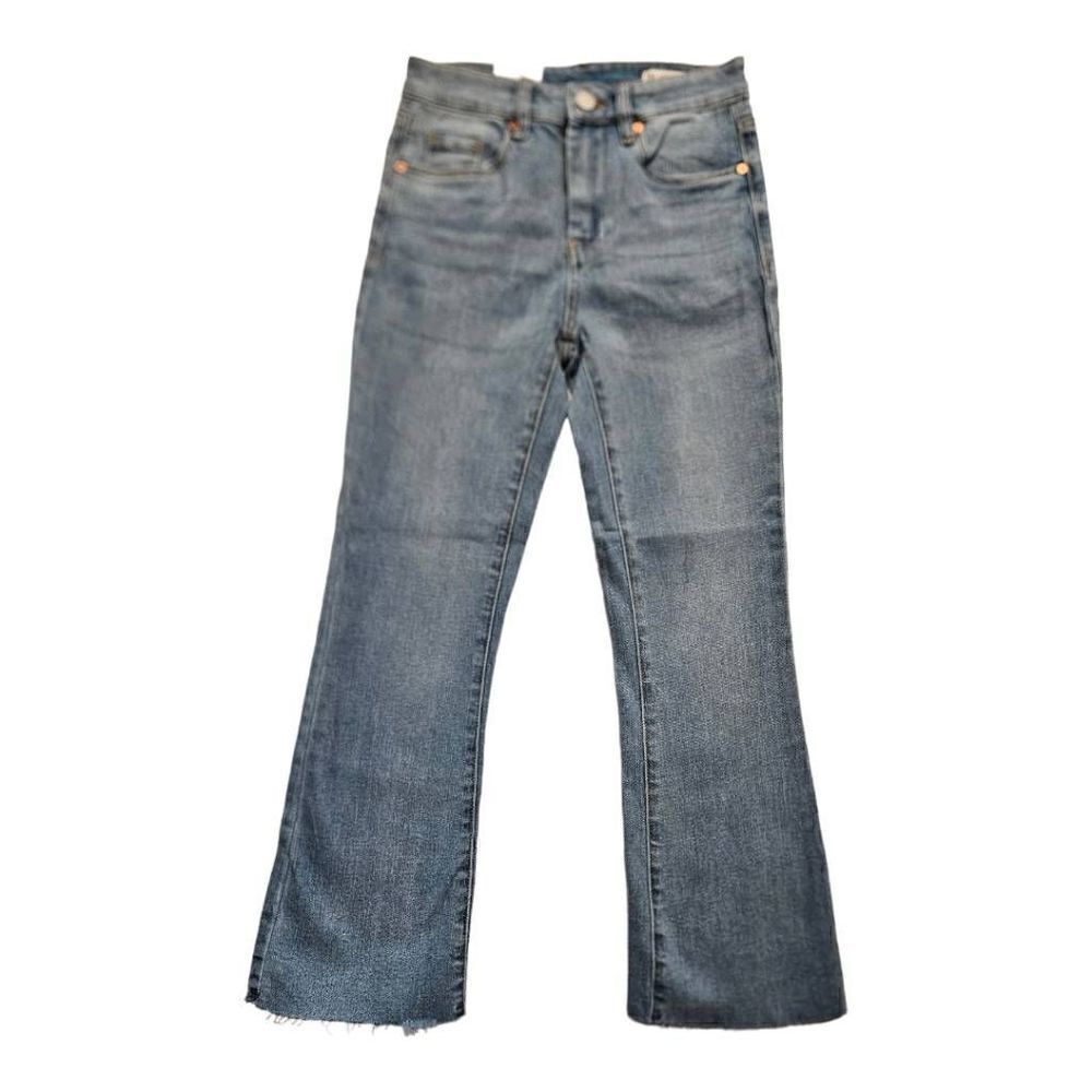 BLANK NYC The Varick Kick Flare Ankle Jean Blue 24